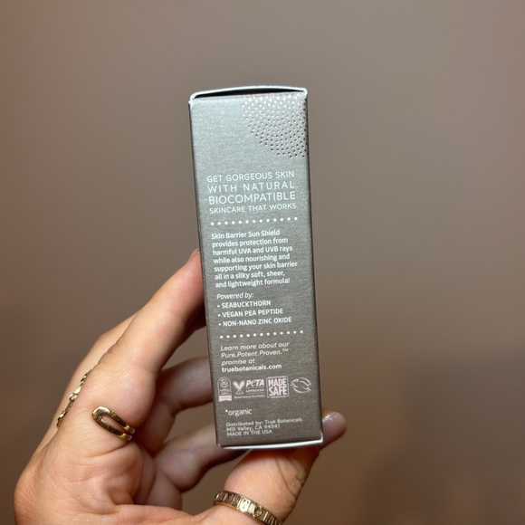 True Botanicals Skin Barrier Sun Shield SPF 30 - TWO Sample sizes 10ml each - Picture 7 of 10